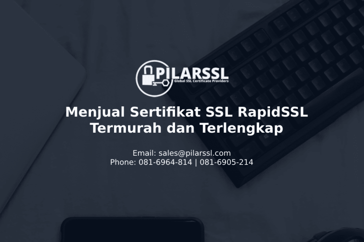 Jual RapidSSL Certificates